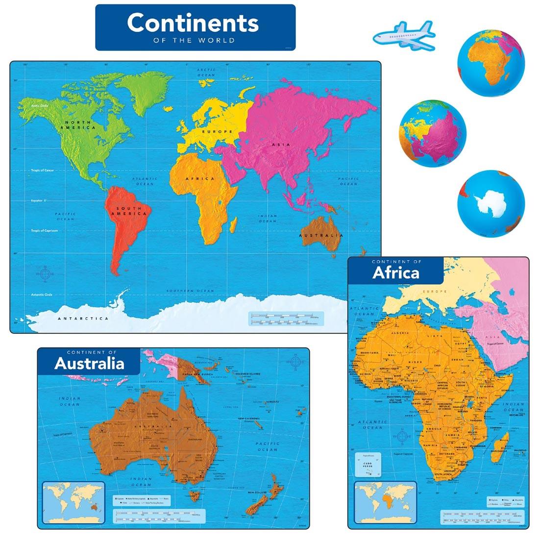 TREND Continents of the World Learning Set