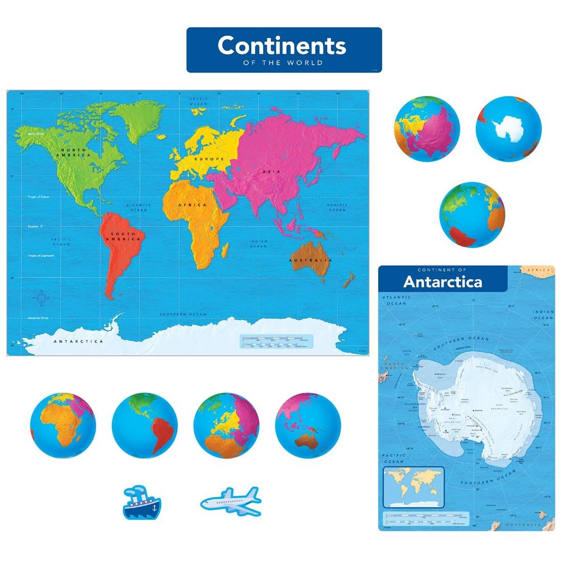 TREND Continents of the World Learning Set