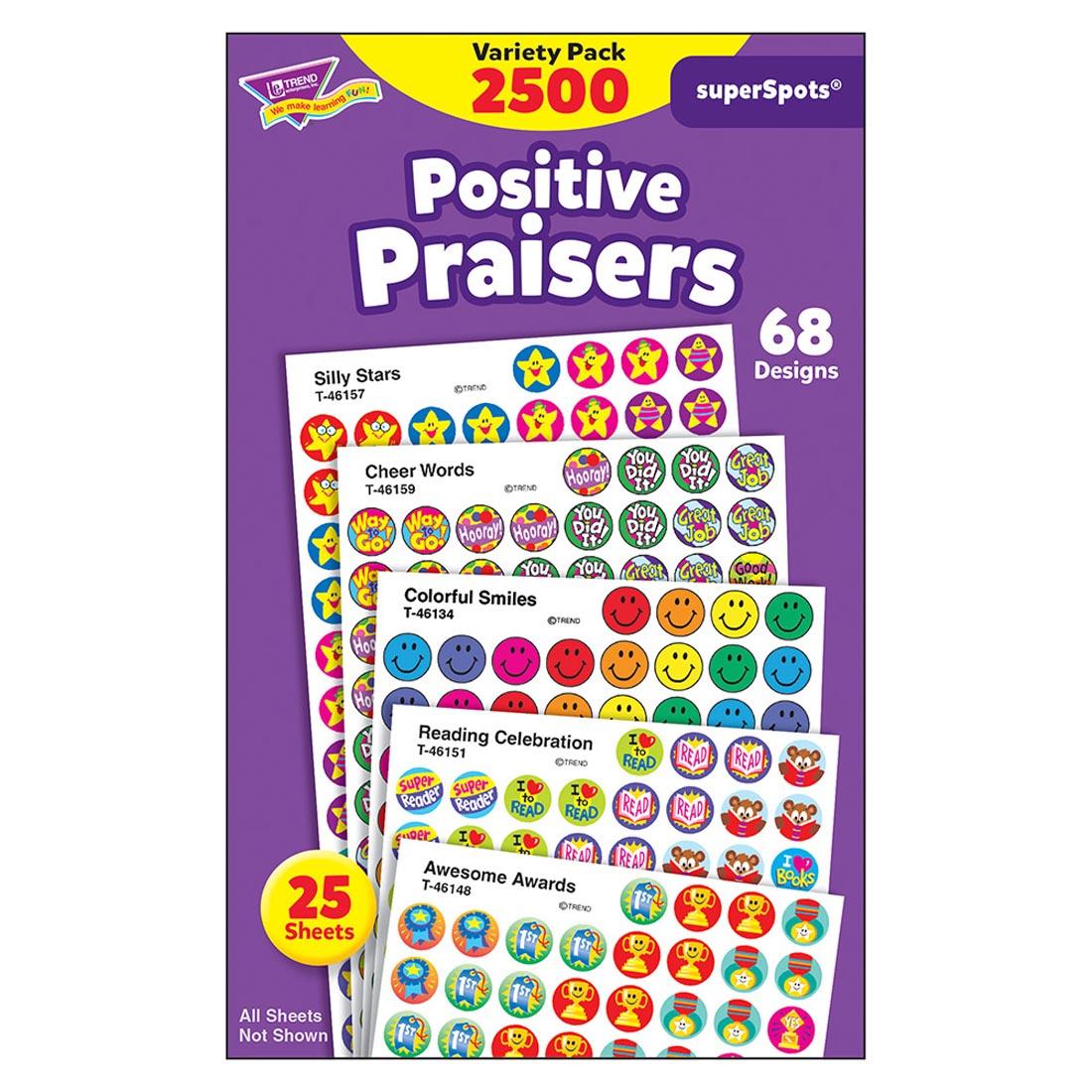 TREND Positive Praisers superSpots Stickers Variety Pack