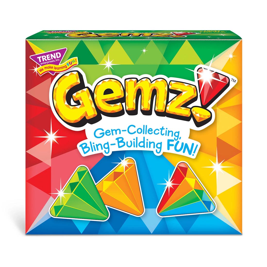 TREND Gemz! Three Corner Card Game