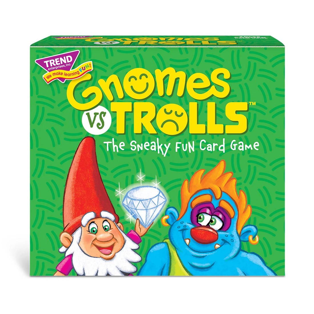 TREND Gnomes Vs Trolls Three Corner Card Game