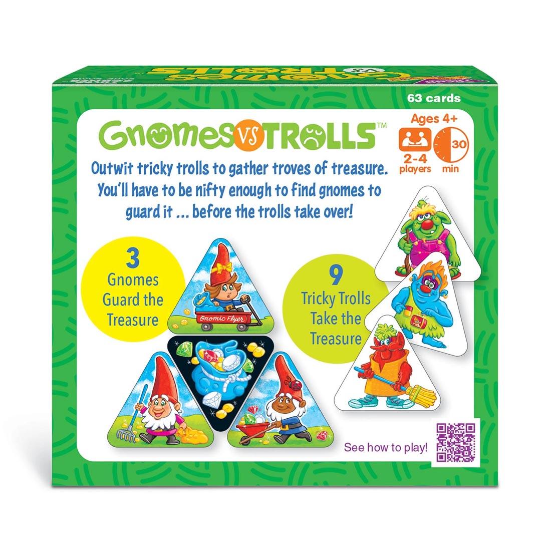Gnomes Vs Trolls 3Corner Card Game United Art & Education