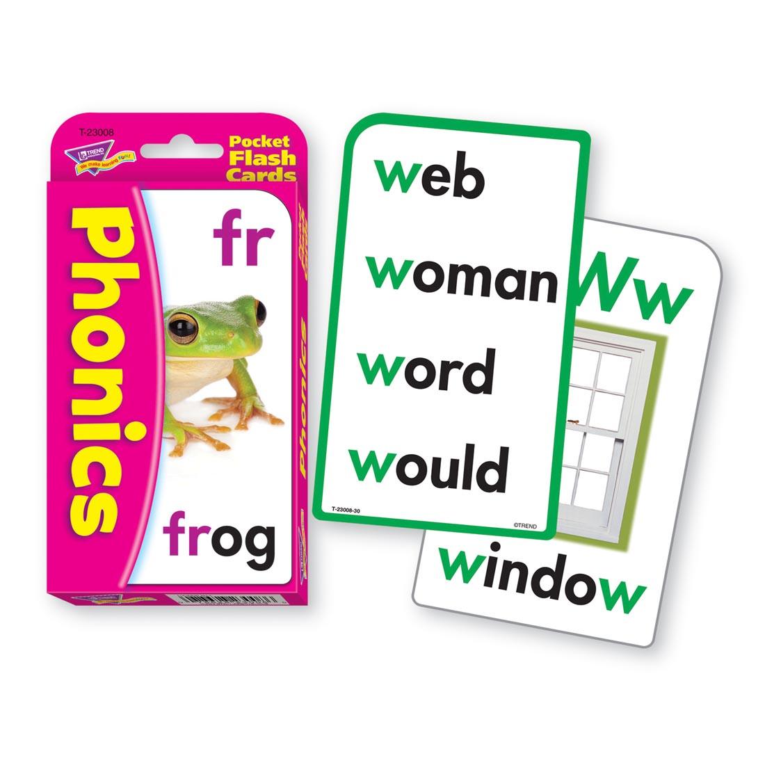 TREND Phonics Pocket Flash Cards