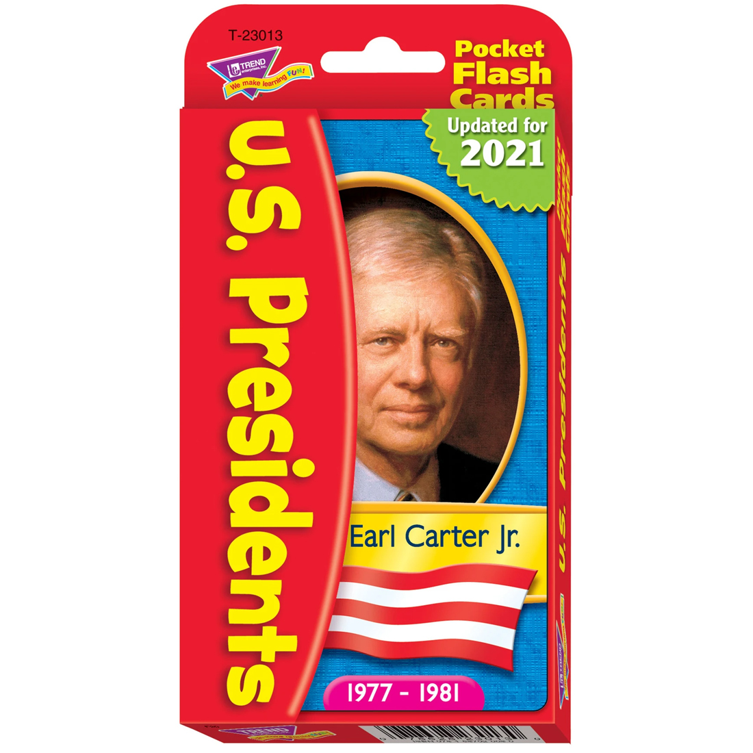 TREND U.S. Presidents Pocket Flash Cards