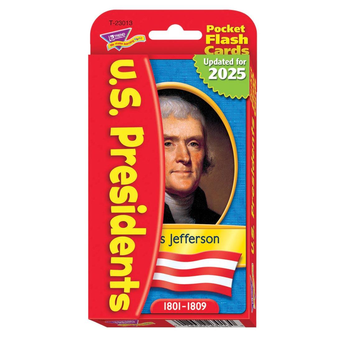 TREND U.S. Presidents Pocket Flash Cards