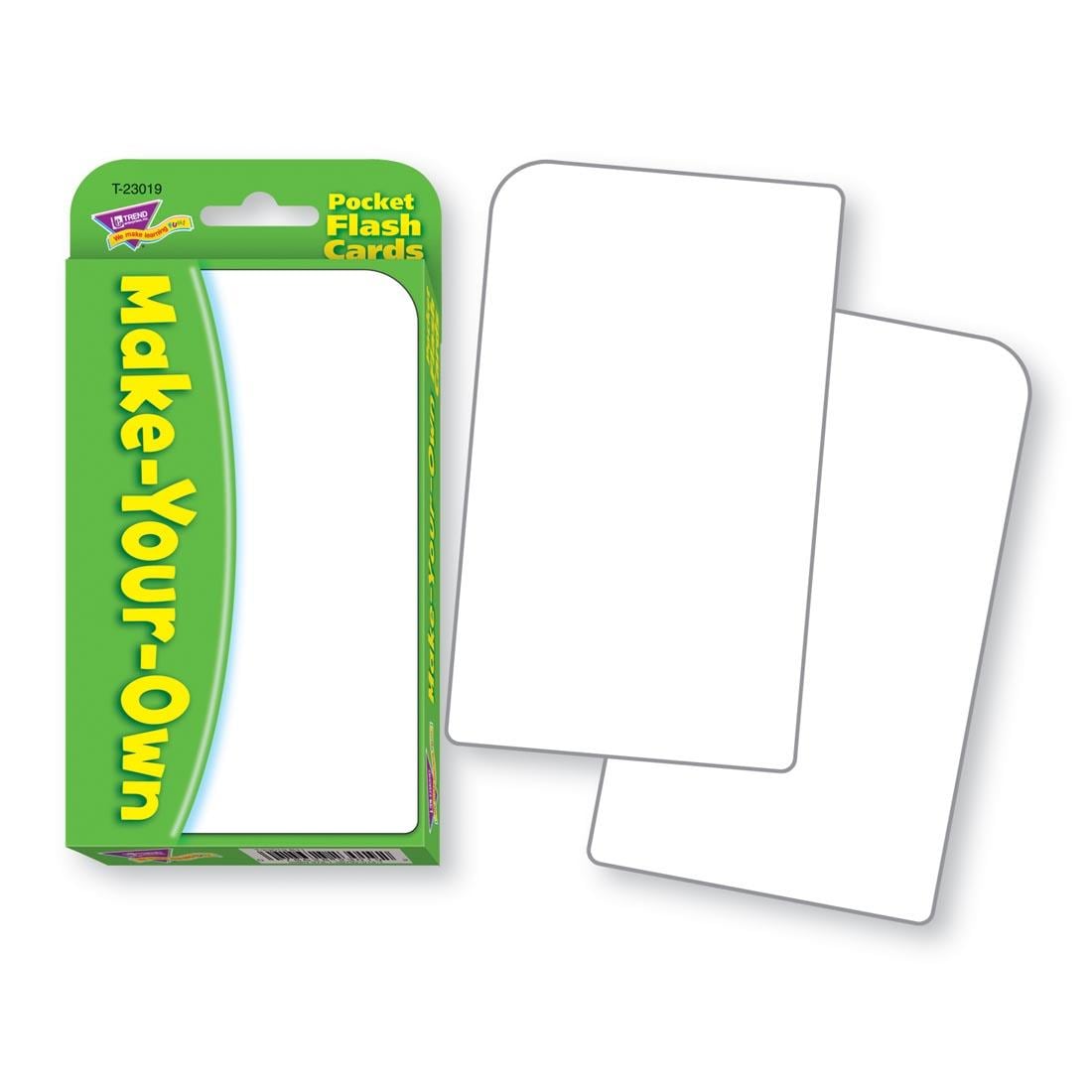 TREND Make-Your-Own Pocket Flash Cards