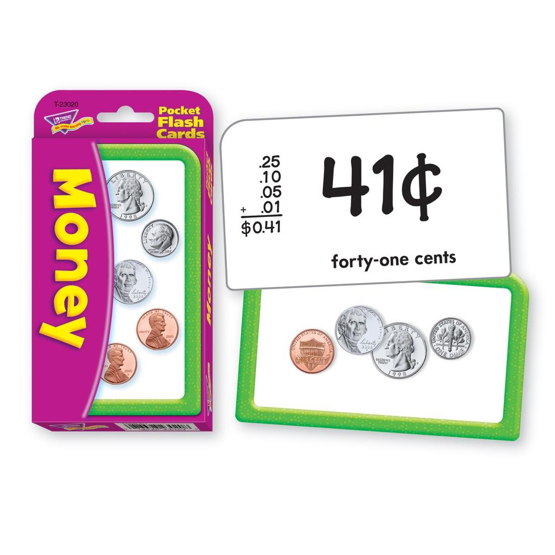 TREND Money Pocket Flash Cards