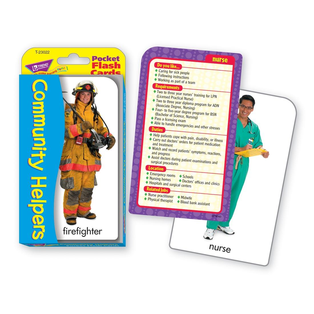 TREND Community Helpers Pocket Flash Cards