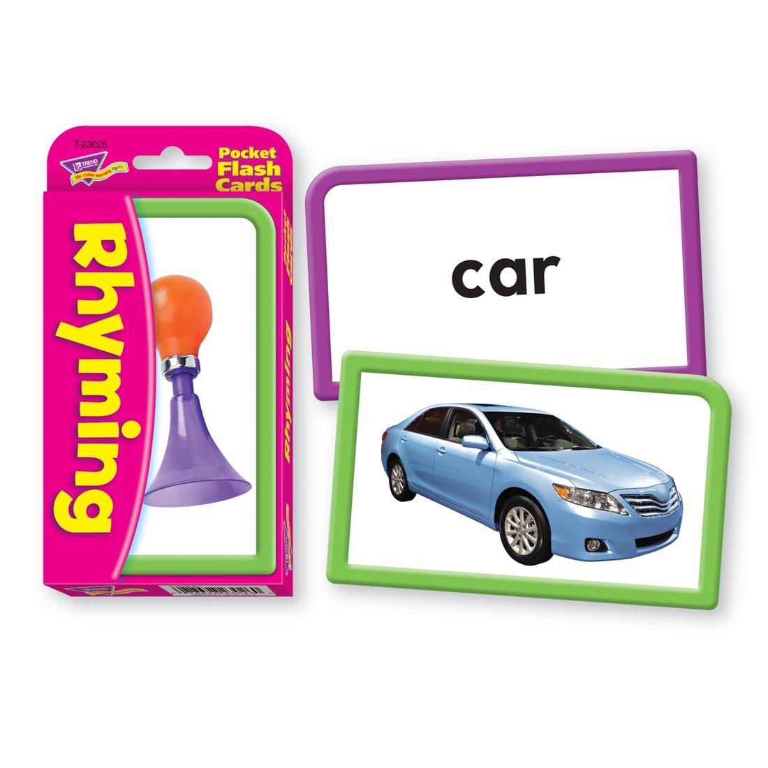 TREND Rhyming Pocket Flash Cards