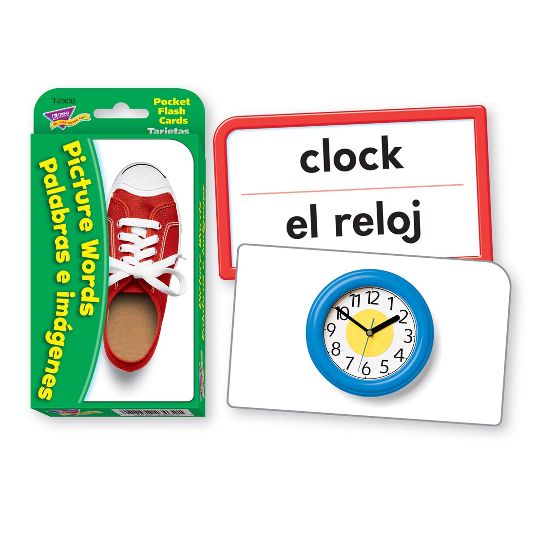 TREND Picture Words/Palabras E Imagenes Pocket Flash Cards
