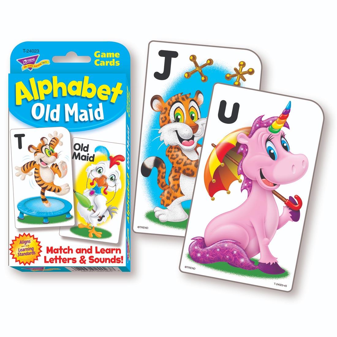 TREND Alphabet Old Maid Challenge Cards