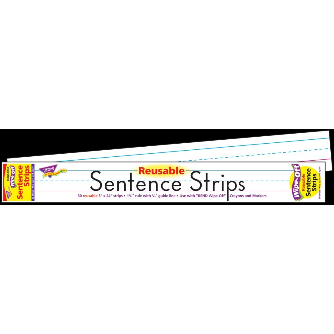 TREND Wipe-Off Sentence Strips