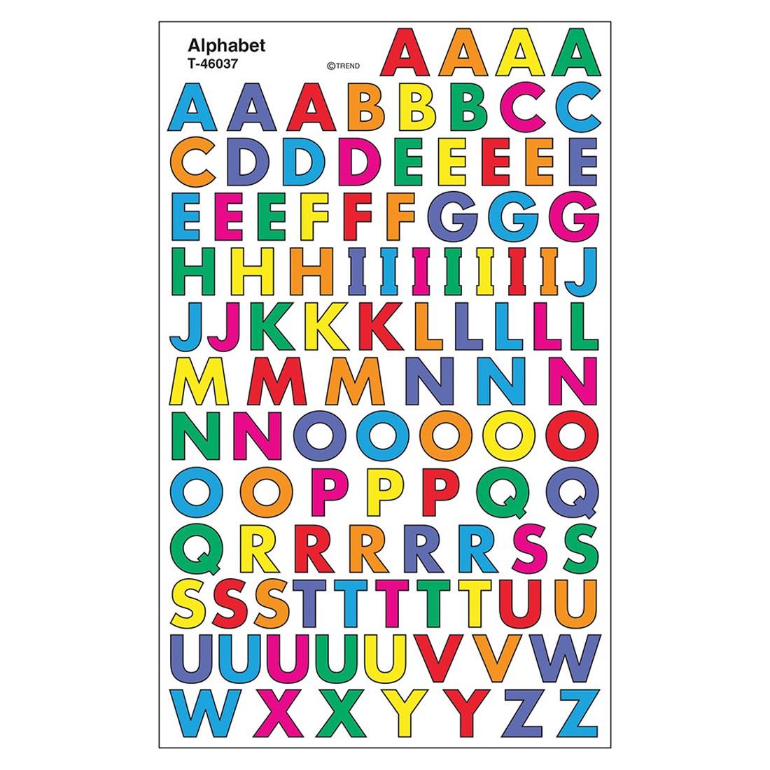 TREND Alphabet superShapes Stickers