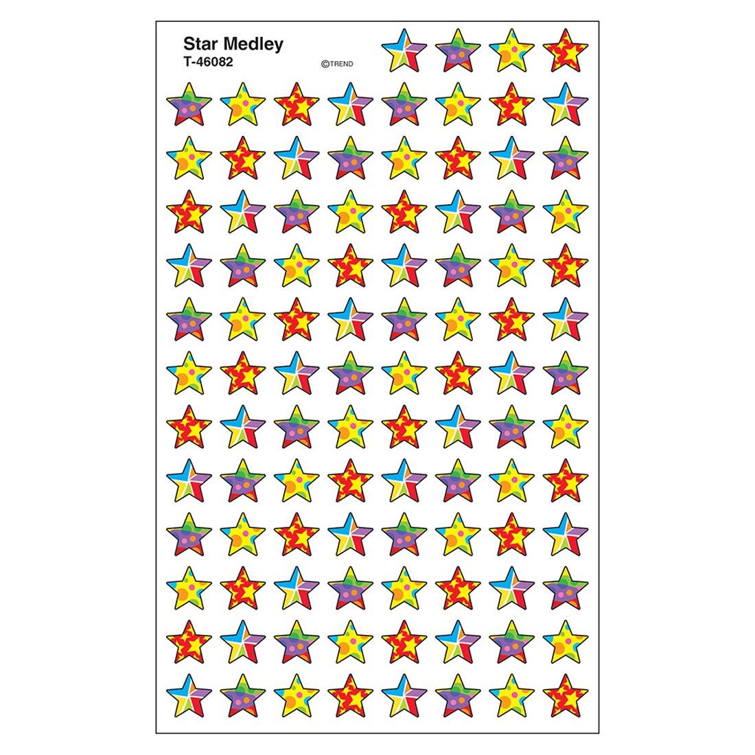 TREND Star Medley superShapes Stickers