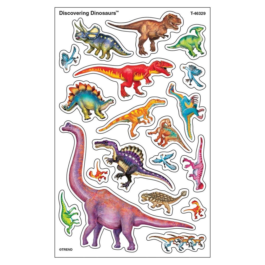 TREND Discovering Dinosaurs Large superShapes Stickers