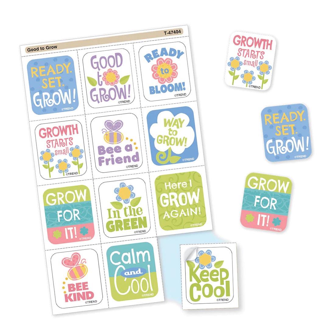 Tear & Share Stickers from the Good To Grow collection by TREND