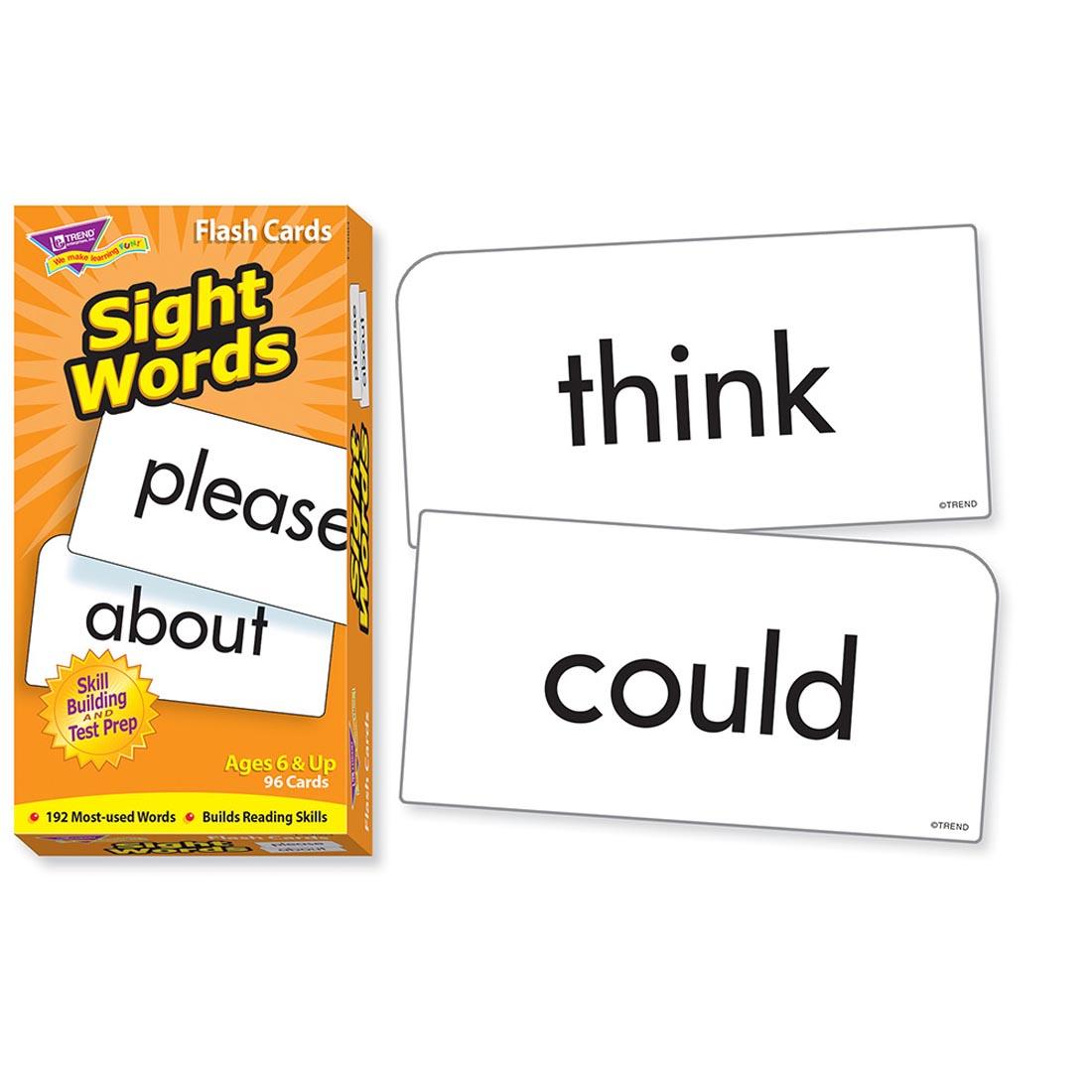 TREND Basic Sight Words Flash Cards