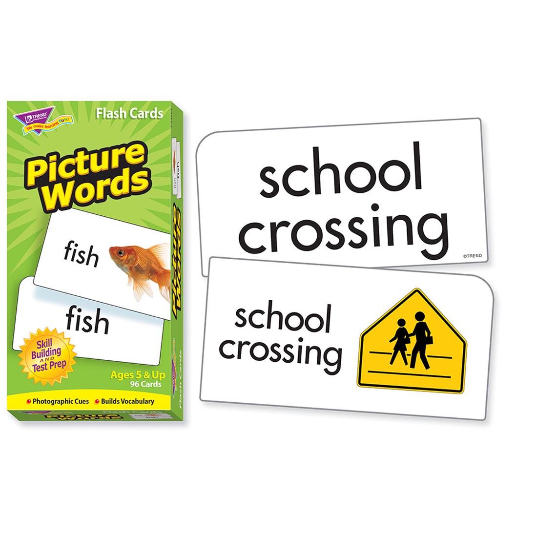 TREND Basic Picture Word Flash Cards