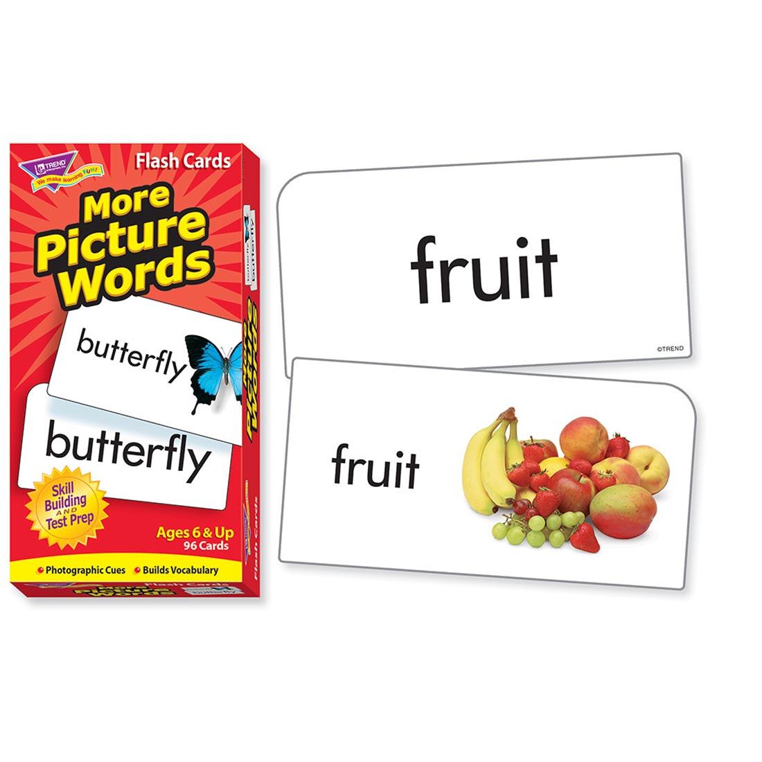 TREND More Picture Words Flash Cards