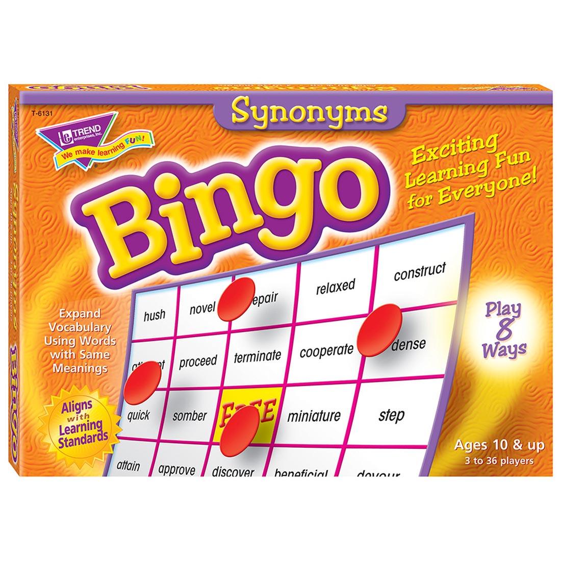 TREND Synonyms Bingo