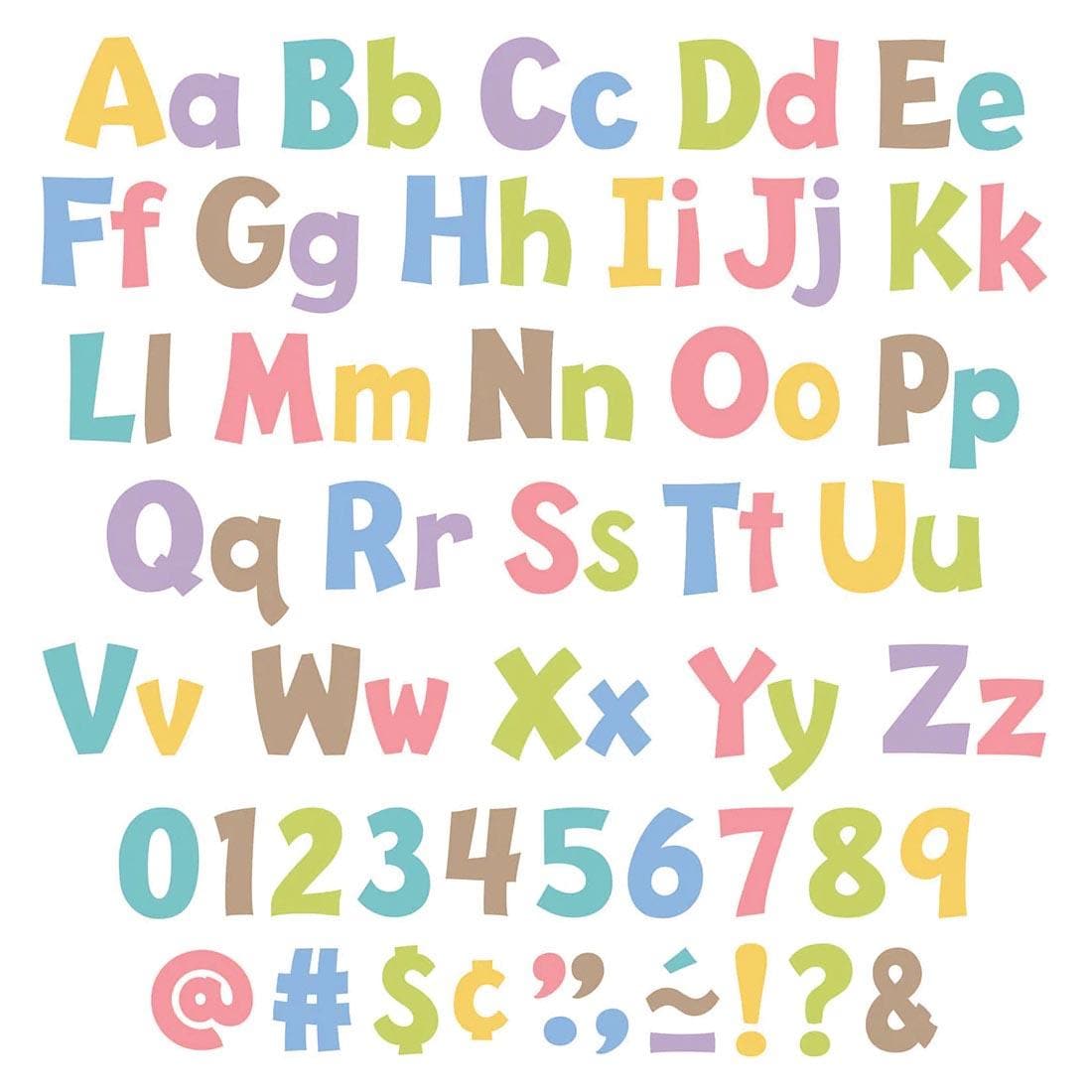 Summer Morning Playful Ready Letters Combo Pack from the Good To Grow collection by TREND