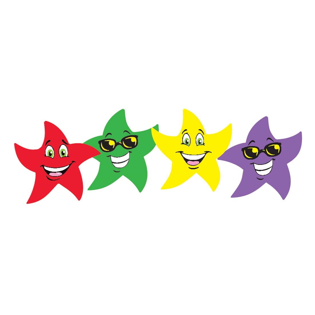 Fruit Punch Star Smiles TREND Scratch 'n Sniff Stinky Stickers