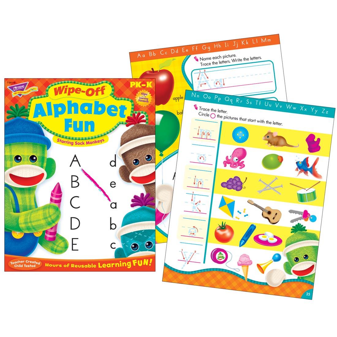 TREND Alphabet Fun Wipe-Off Book