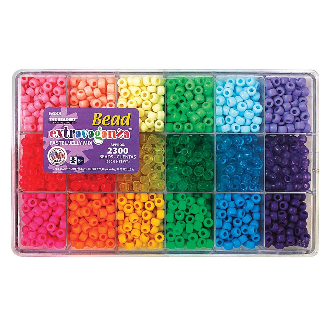 The Beadery Bead Box Kit - Extravaganza Pastel and Jelly