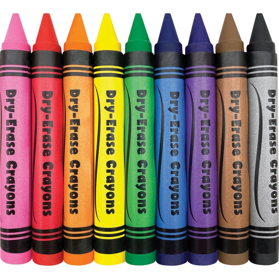 Colorful Dry-Erase Crayons