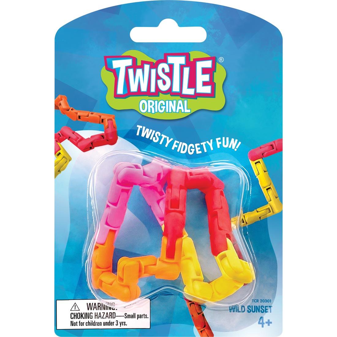 Twistle Original Wild Sunset Fidget Toy By Teacher Created Resources in package