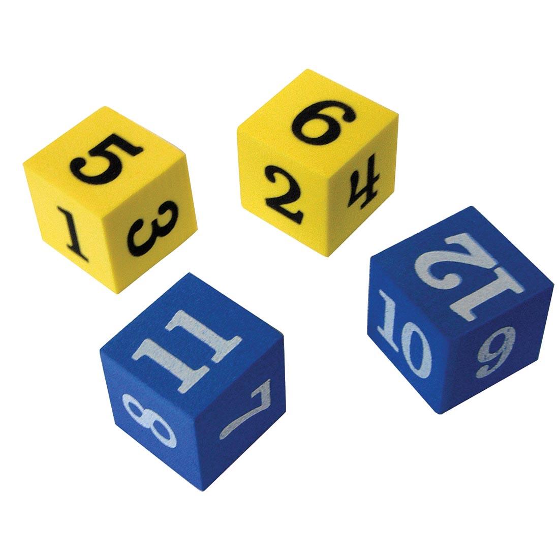 Foam Numbered Dice