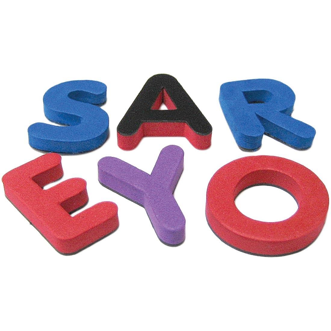 Magnetic Foam Small Uppercase Letters