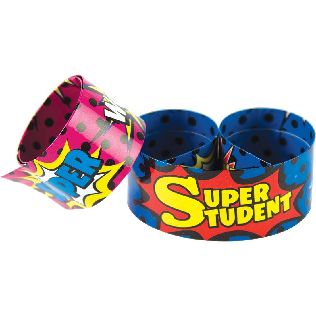 Superhero Slap Bracelets