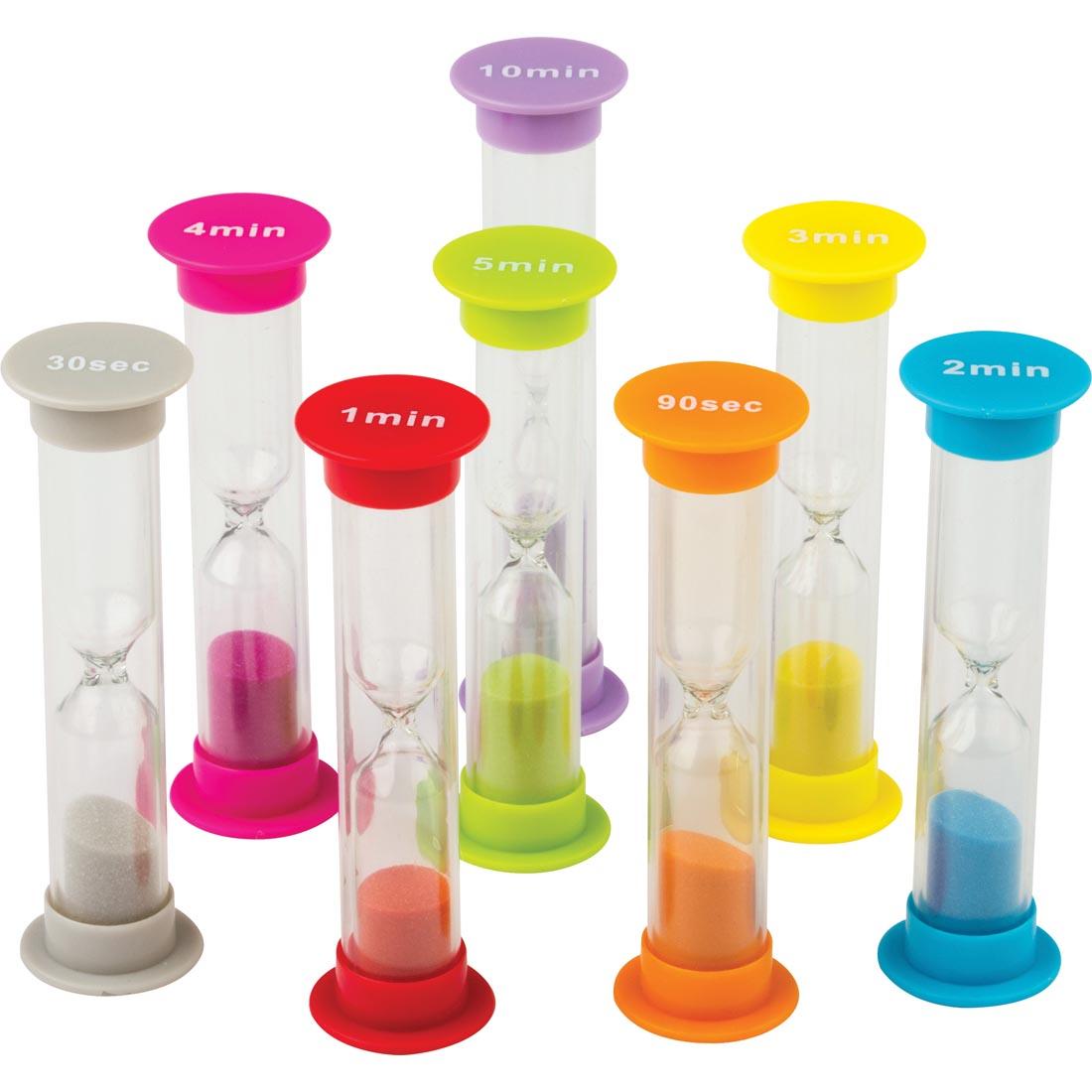 Small Sand Timer 8-Count Combo Pack