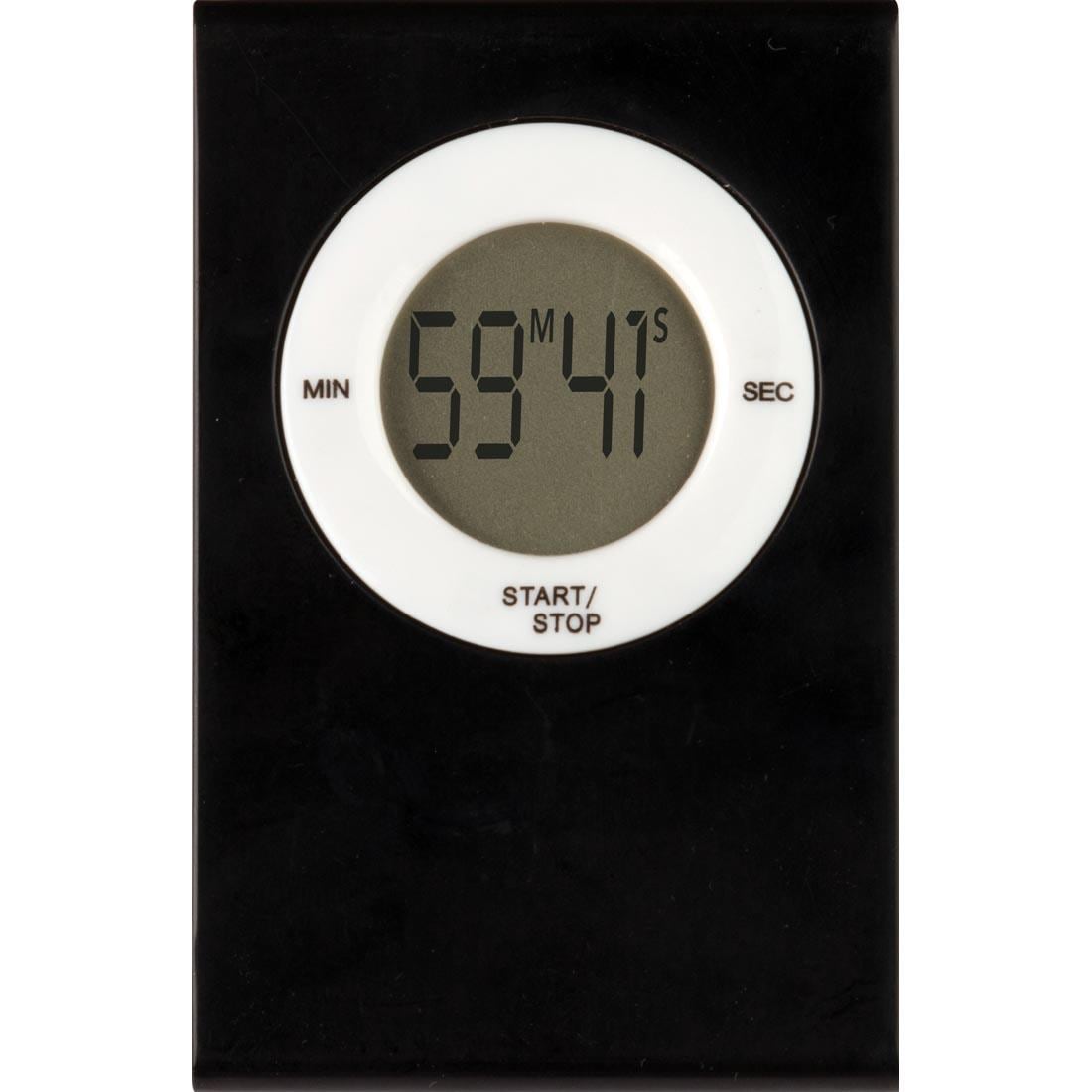 Black Magnetic Digital Timer