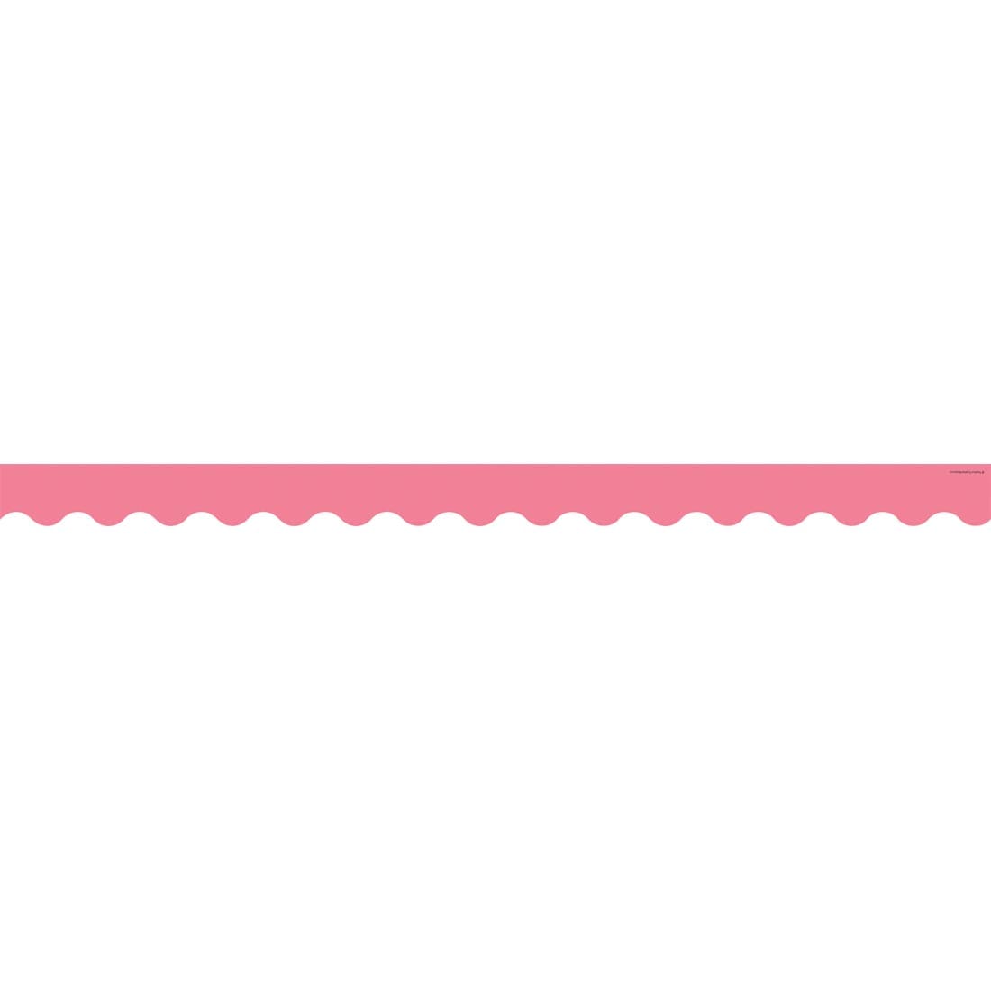 Light Pink Scalloped Border Trim