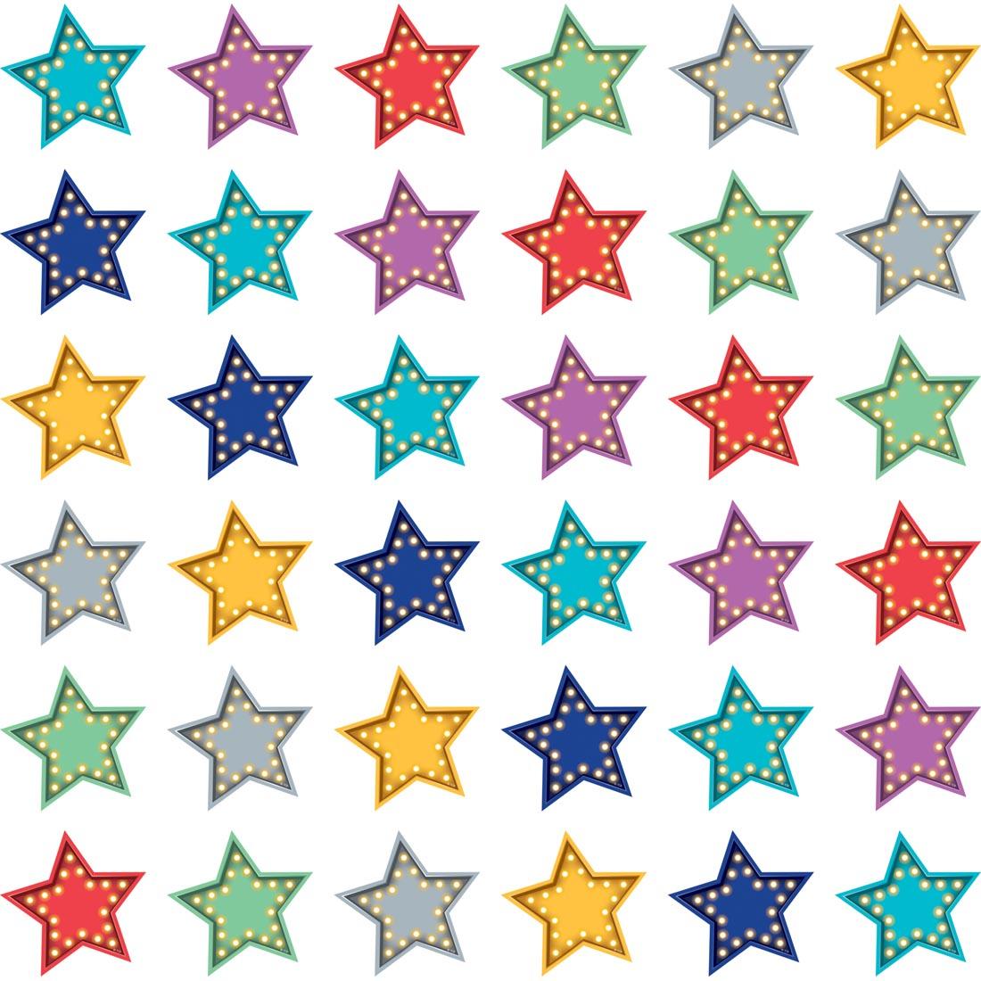 Stars Mini Accents from the Marquee collection by Teacher Created Resources