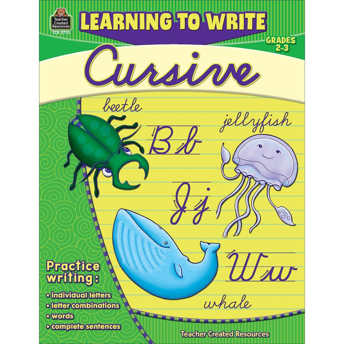 Learning to Write Cursive Book
