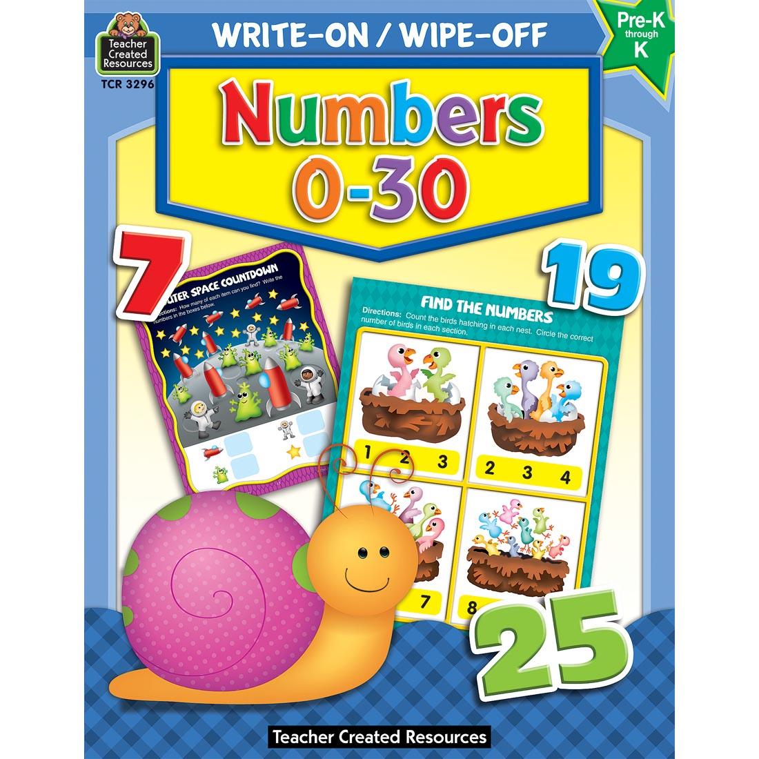 Numbers 0-30 Write-On Wipe-Off Book