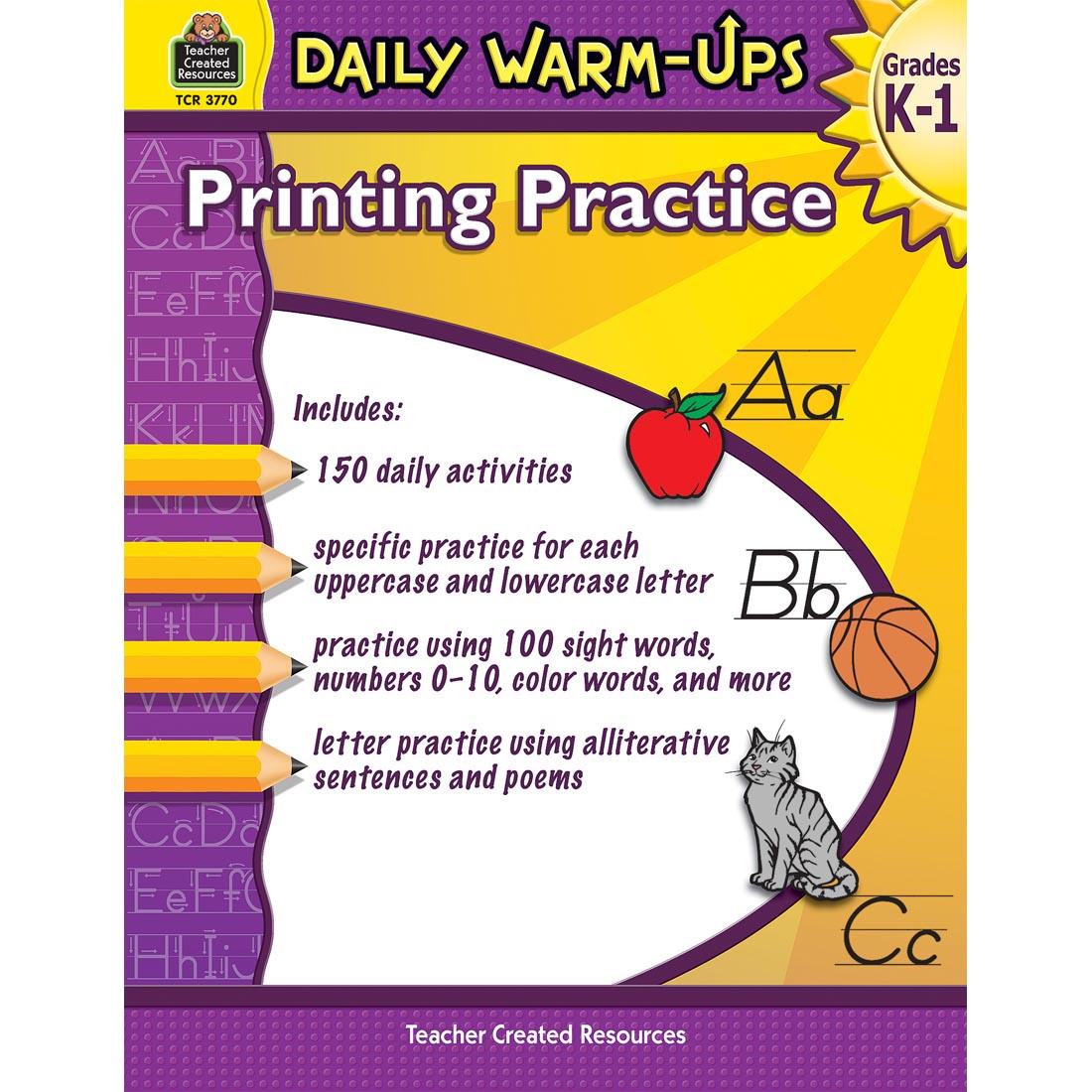 Printing Practice Daily Warm-Ups Book