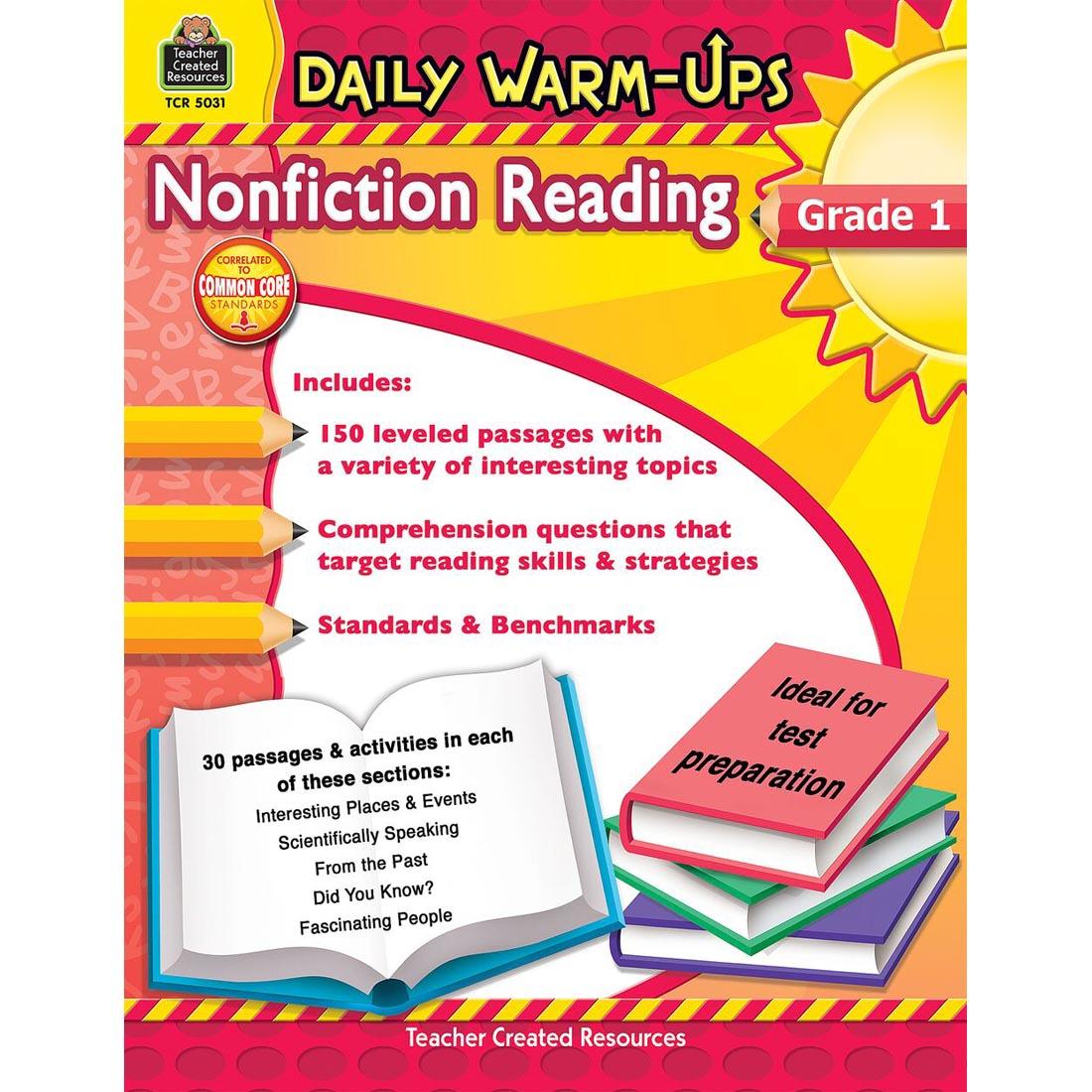 Daily Warm-Ups Book Nonfiction Reading Grade 1