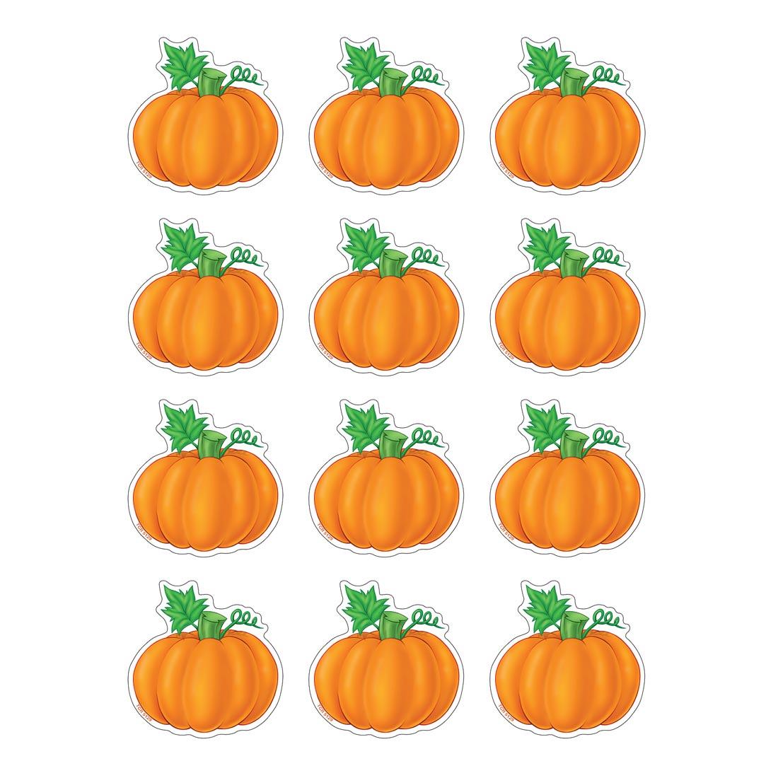 Pumpkins Mini Accents By Teacher Created Resources