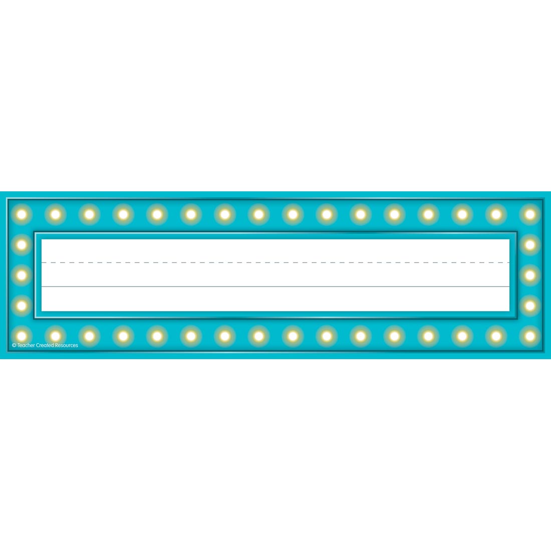 Name Plate from the Marquee collection by Teacher Created Resources
