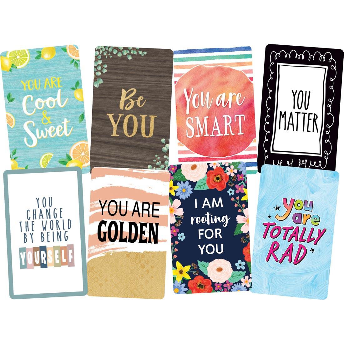 Eight Encouragement Cards By Teacher Created Resources