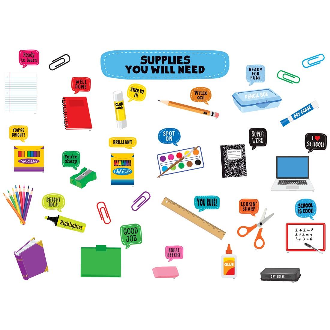 Supplies You Will Need Mini Bulletin Board Set By Teacher Created Resources