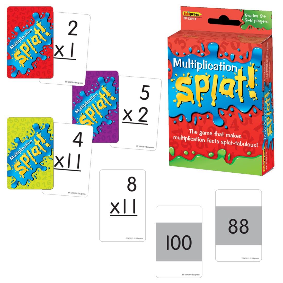 Multiplication Splat Game