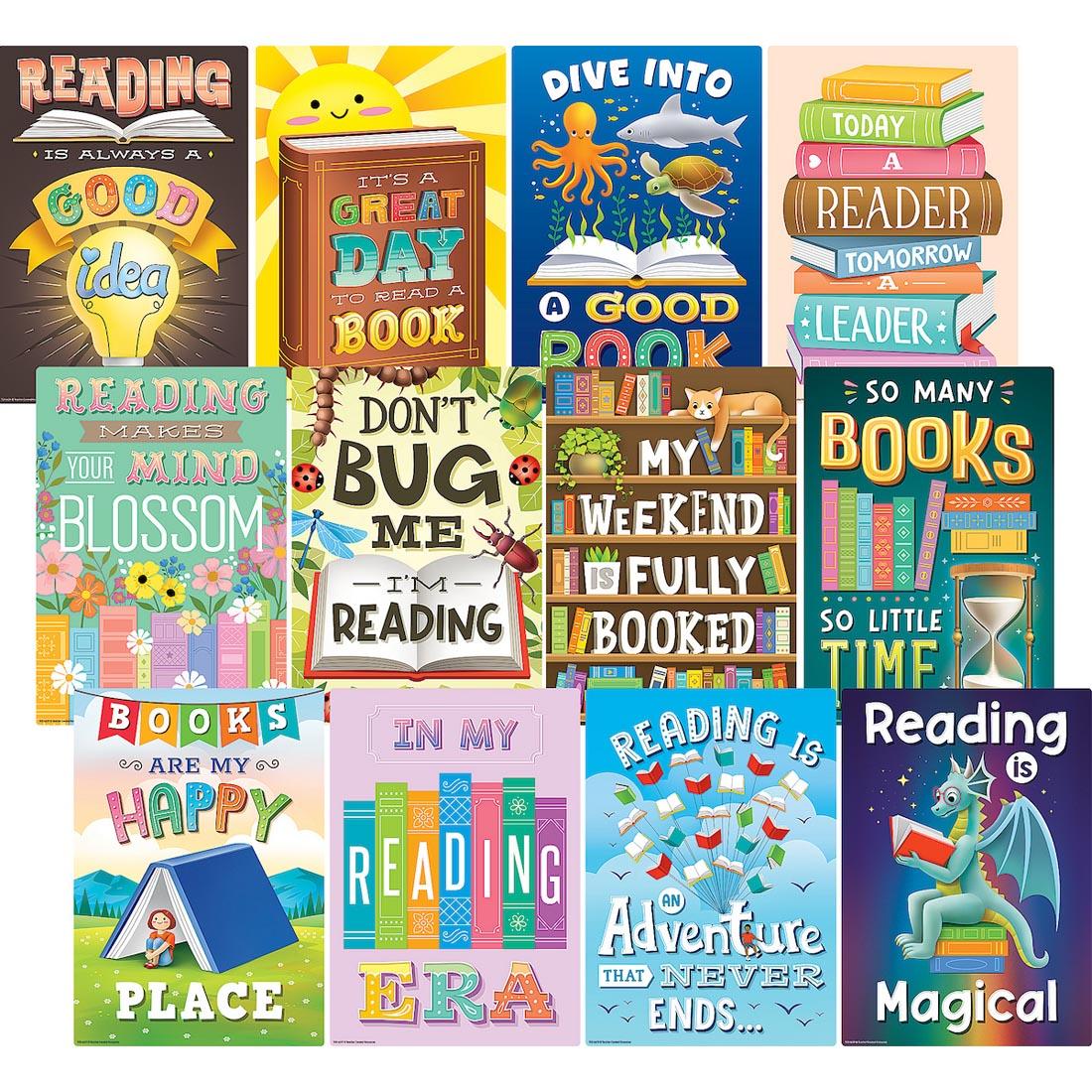 Reading Is Fun Small Poster Pack By Teacher Created Resources