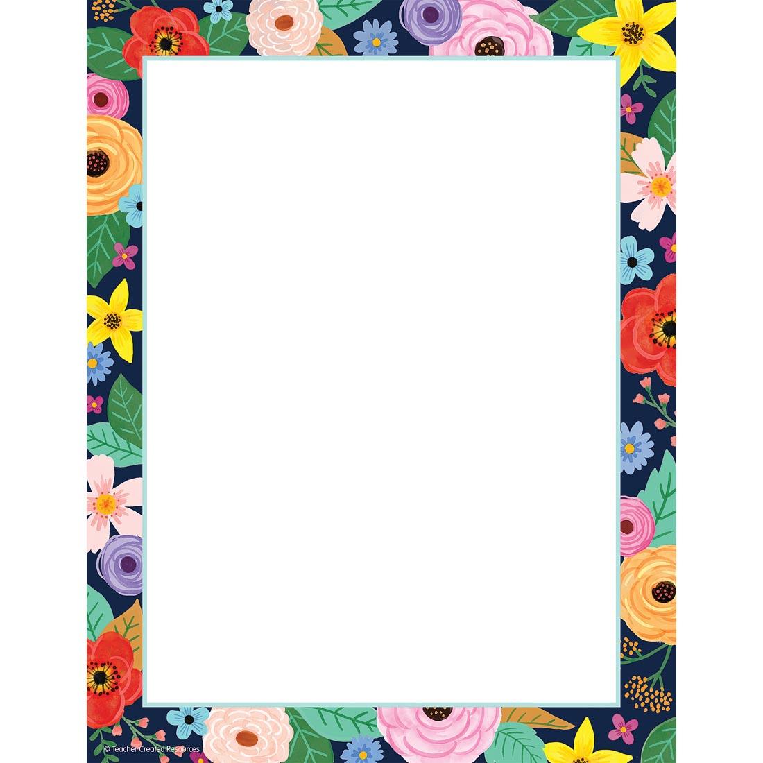 Computer Paper from the Wildflowers collection by Teacher Created Resources