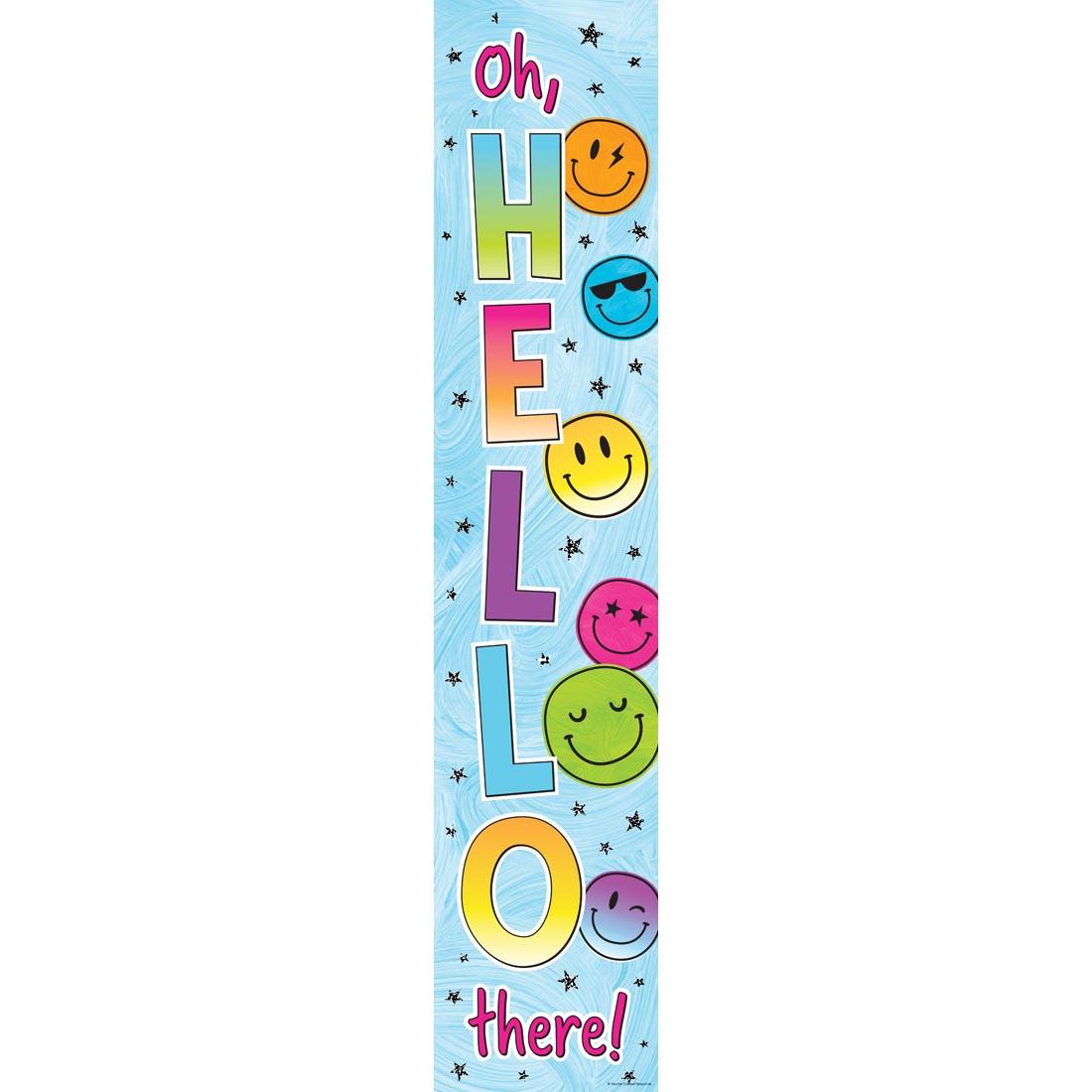 Oh, Hello There! Banner from the Brights 4Ever collection by Teacher Created Resources