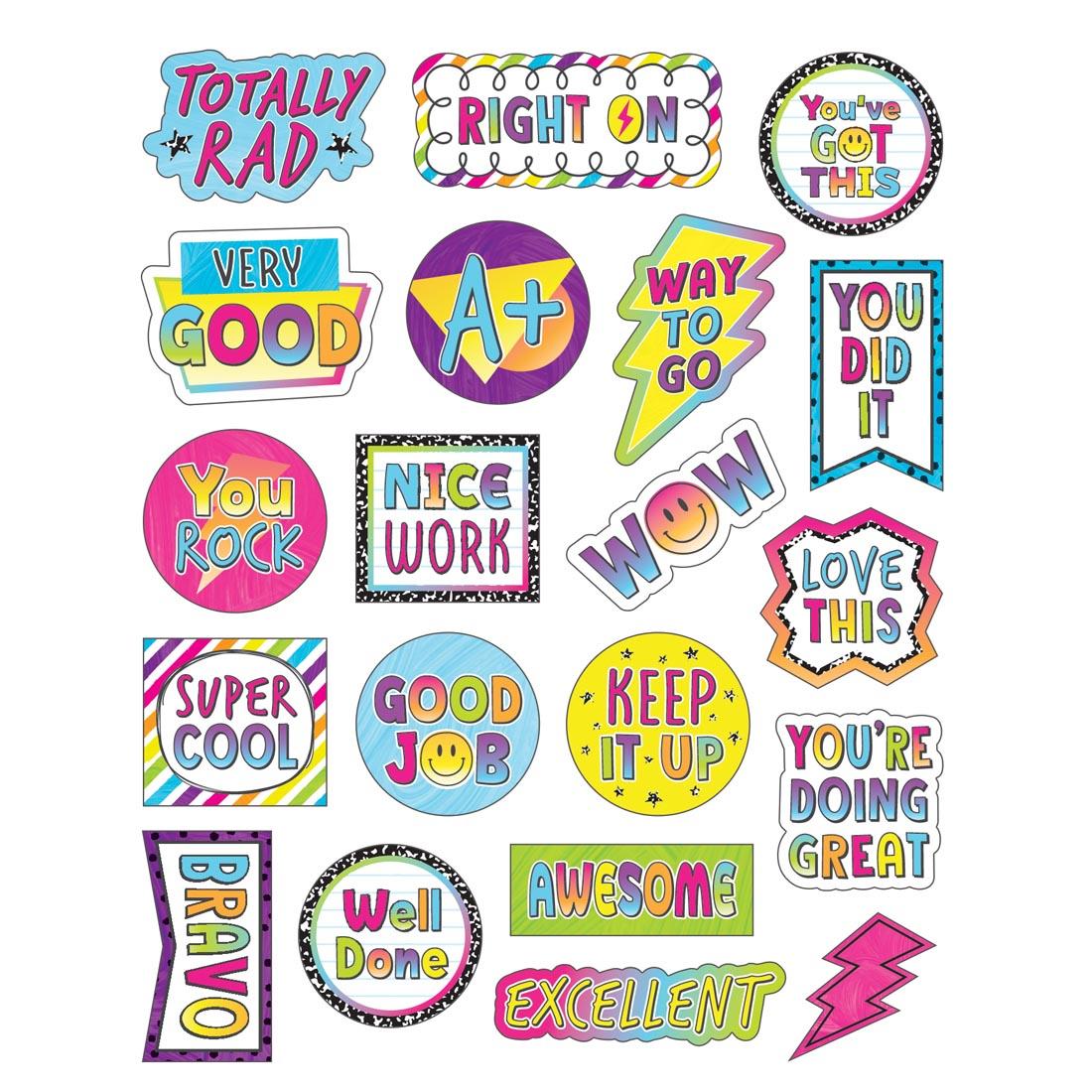 Reward Stickers from the Brights 4Ever collection by Teacher Created Resources